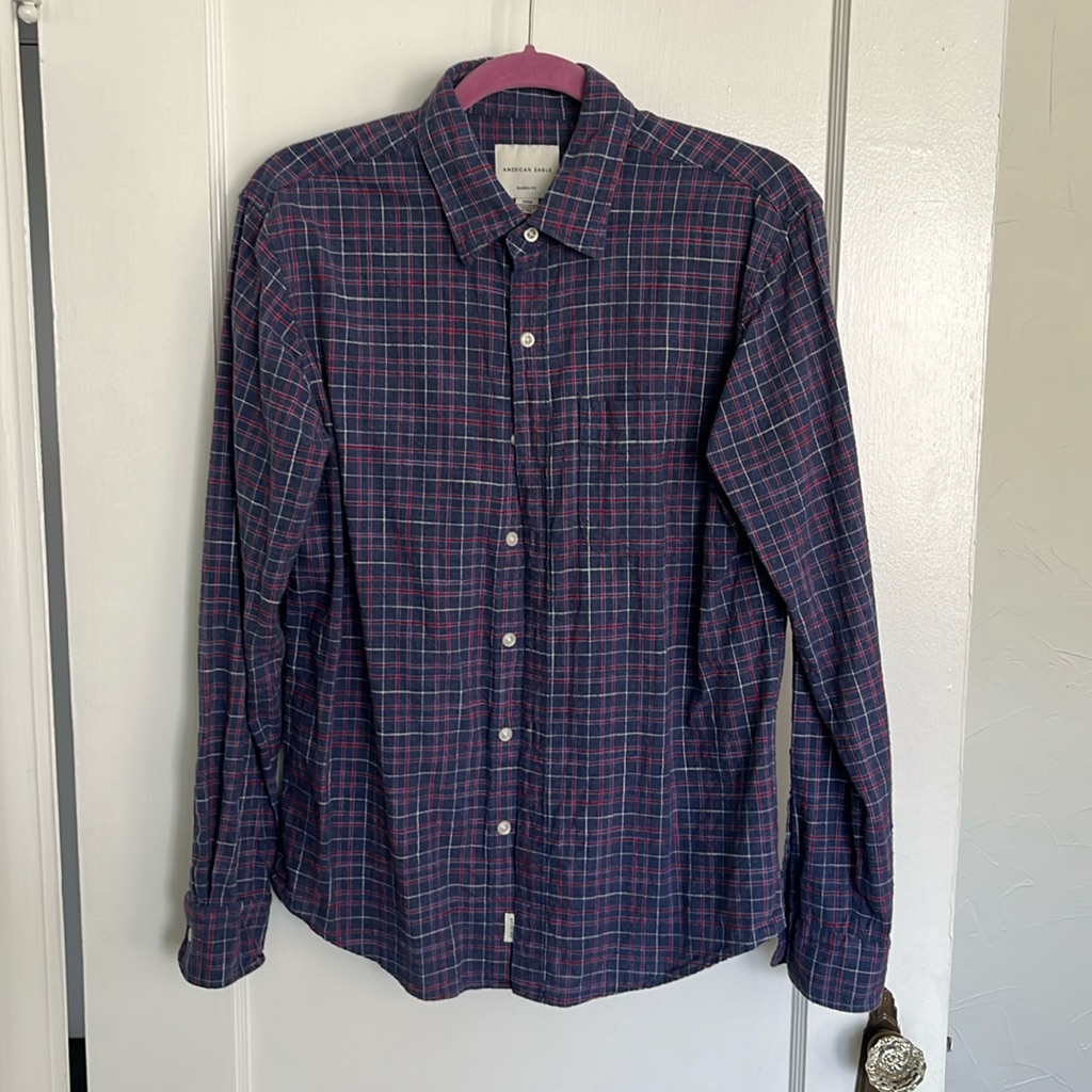American Eagle Button Down- Size Small